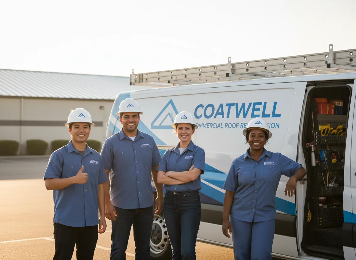 Commercial roof coating company in Knowlesville, NY